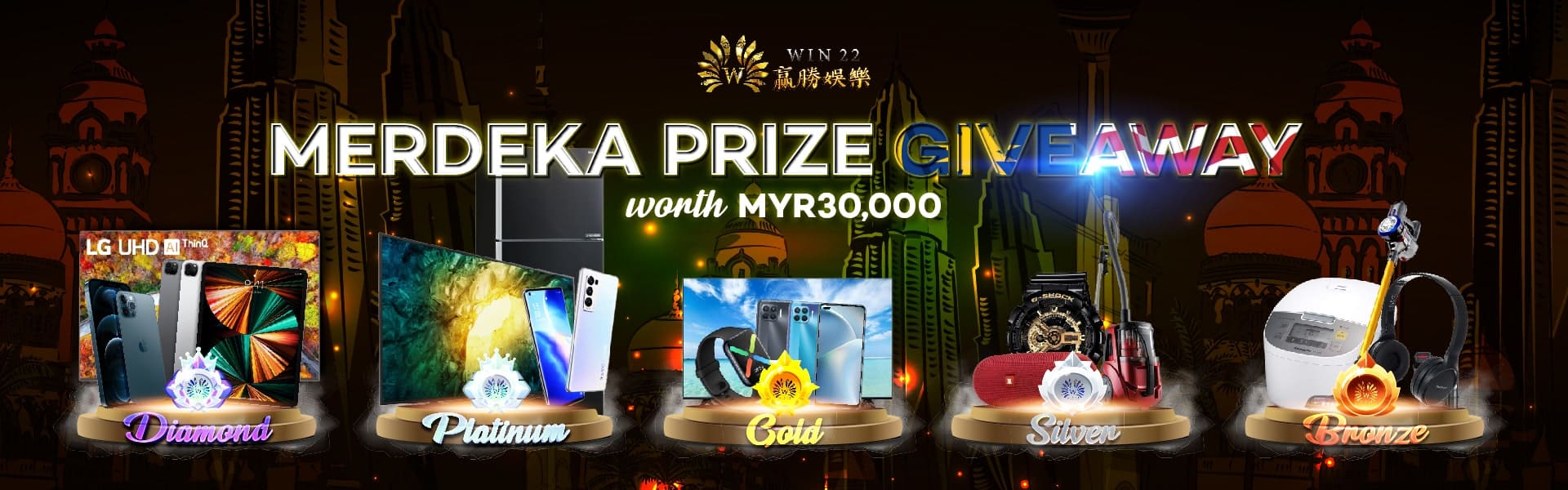 HADIAH MERDEKA GIVEAWAY SEHINGGA RM 30,000